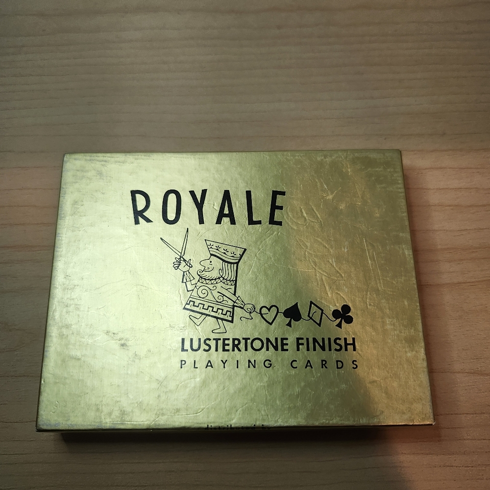 Royale Lustertone Finish Playing Cards